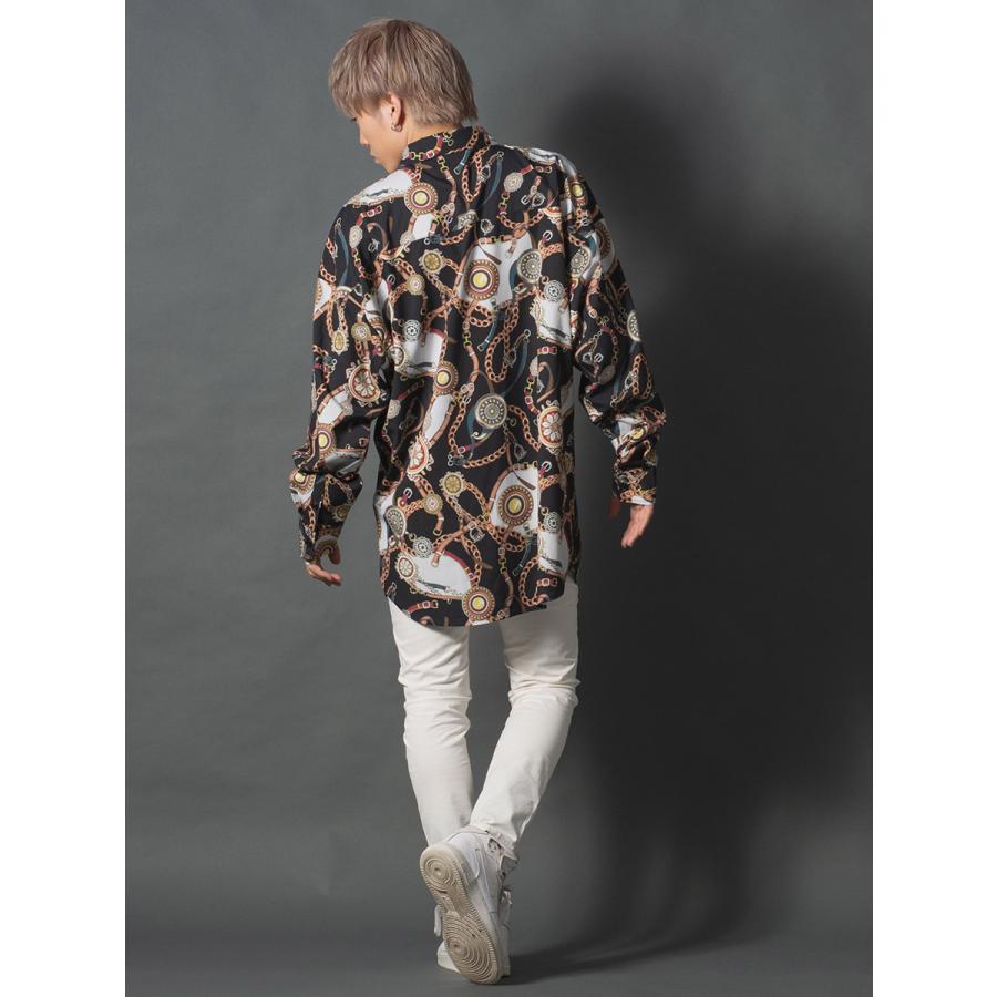 スカーフ柄オーバーシャツ | REGIEVO | 09