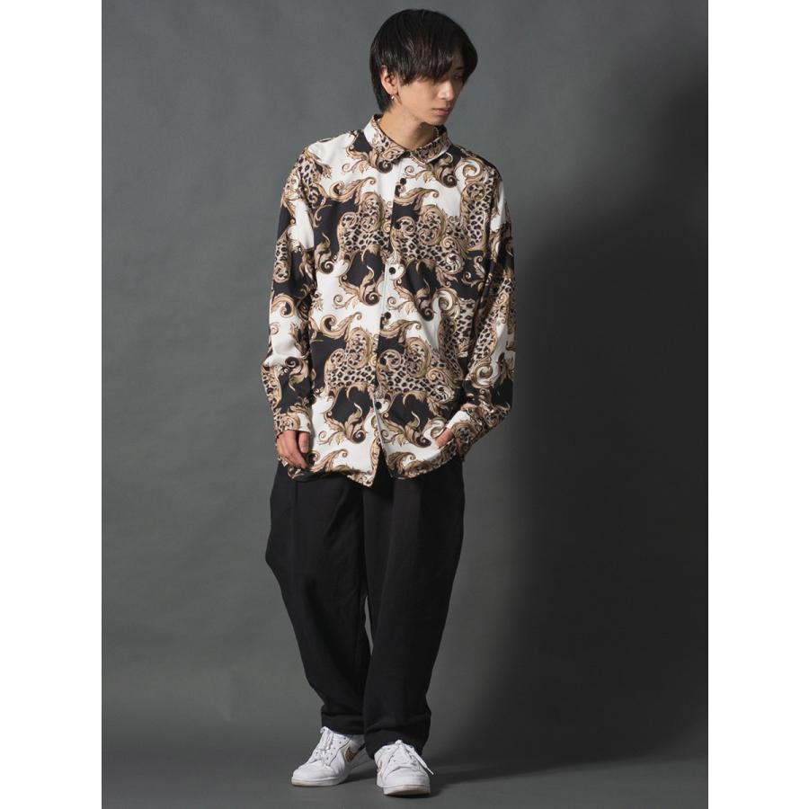 スカーフ柄オーバーシャツ | REGIEVO | 11