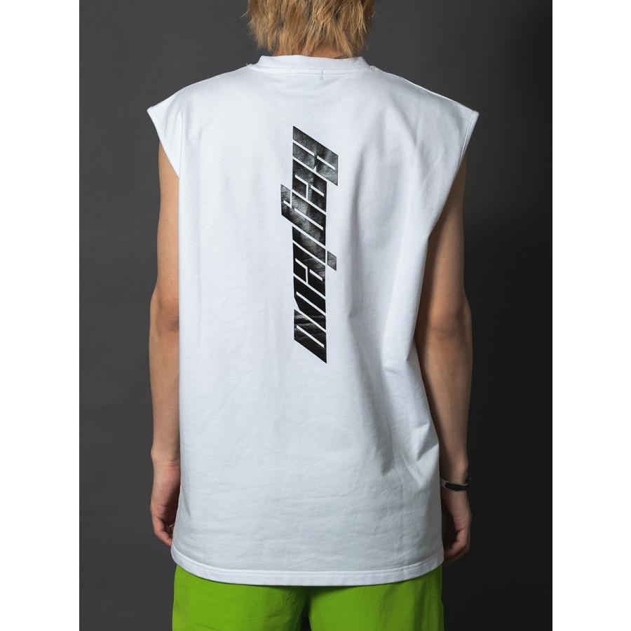 ロゴプリントノースリーブ メンズ タンクトップ トレーニングウエア 袖なし 韓国ファッション ストリート系 サーフ系 ユニセックス 春 夏 春服 夏服 | REGIEVO | 16