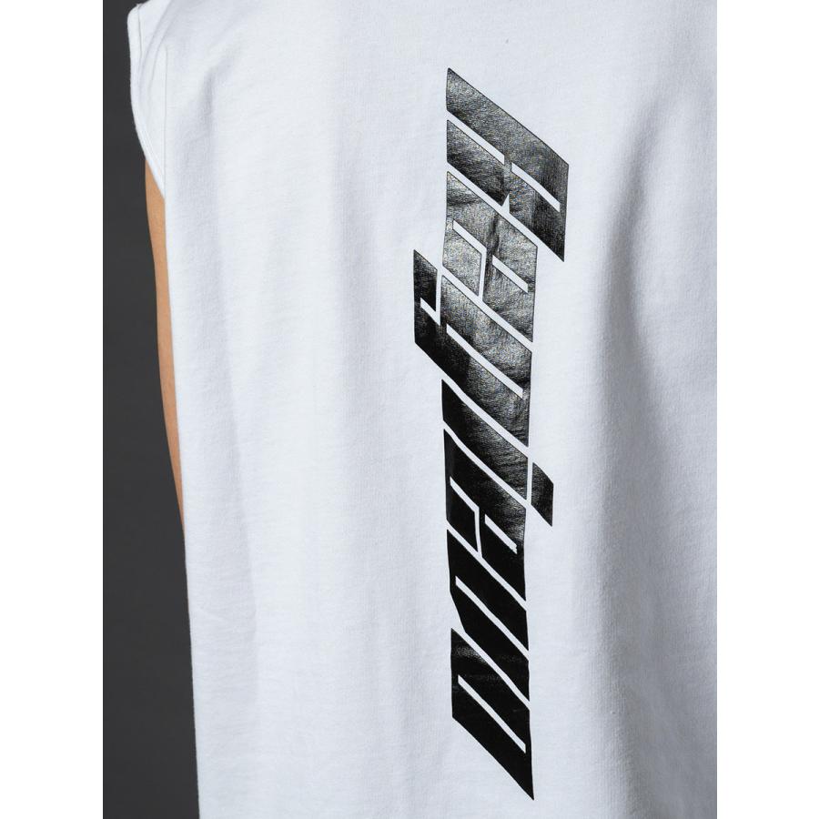 ロゴプリントノースリーブ メンズ タンクトップ トレーニングウエア 袖なし 韓国ファッション ストリート系 サーフ系 ユニセックス 春 夏 春服 夏服 | REGIEVO | 18