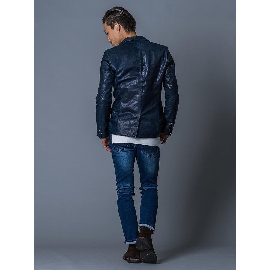 REGIEVO（レジエボ） レザージャケット メンズ アウター テーラード