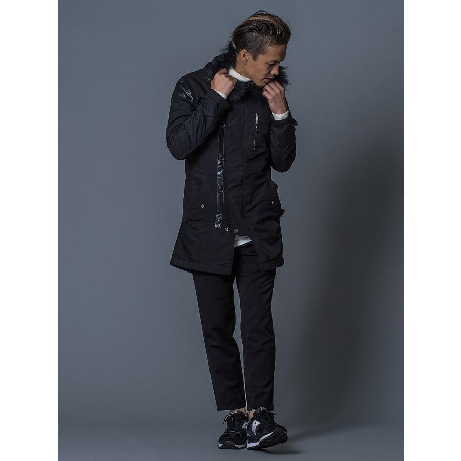 REGIEVO（レジエボ） モッズコート メンズ 細身 コート 春 秋 秋 冬