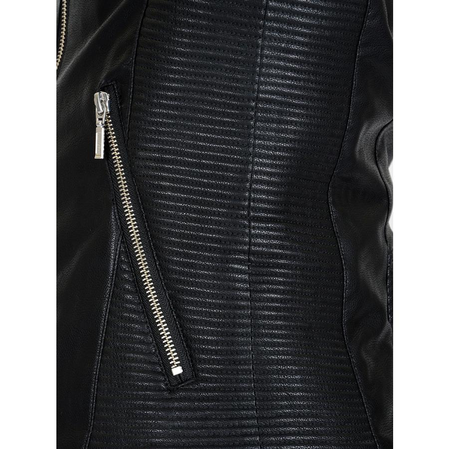 レザージャケット メンズ 中綿 合皮 秋 冬 ブラック 黒 S M L XL 2L L ライダース ダブル フェイクレザー REGIEVO レジエボ hk エイチケー 55110 | REGIEVO | 12