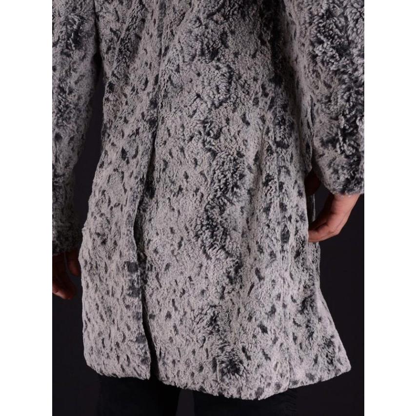 コート メンズ 冬 ファー グレーM L XL 2L LL チェスターコート REGIEVO レジエボ hk エイチケー 55503 | REGIEVO | 09