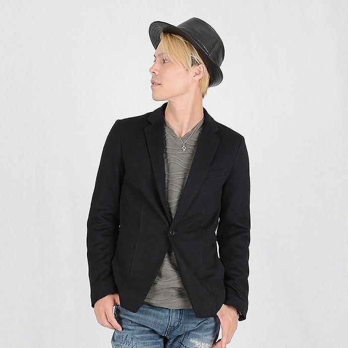 ジャケット メンズ 秋 秋冬 春 ストレッチ グレー カーキ ブラック テーラード 本切羽 総裏地 シームポケット S M L LL XL 2L REGIEVO レジエボ 65500 | REGIEVO | 04