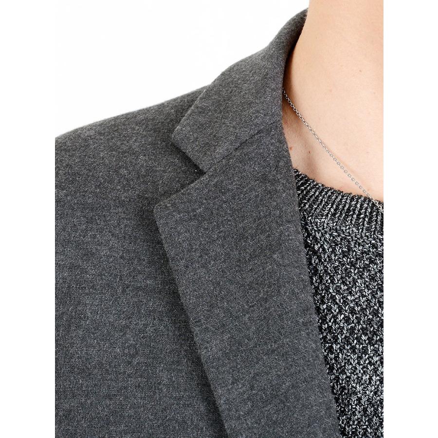 ジャケット メンズ 秋 秋冬 春 ストレッチ グレー カーキ ブラック テーラード 本切羽 総裏地 シームポケット S M L LL XL 2L REGIEVO レジエボ 65500 | REGIEVO | 14