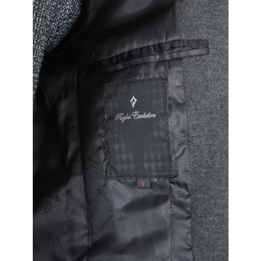 ジャケット メンズ 秋 秋冬 春 ストレッチ グレー カーキ ブラック テーラード 本切羽 総裏地 シームポケット S M L LL XL 2L REGIEVO レジエボ 65500 | REGIEVO | 19