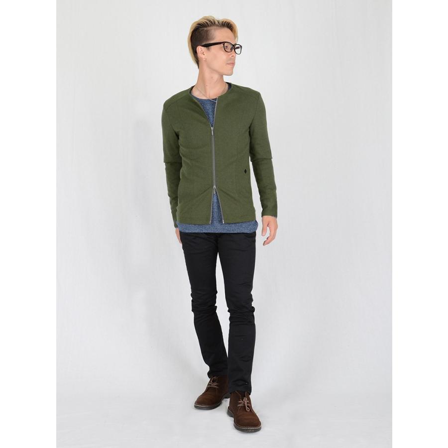 REGIEVO レジエボ ストレッチノーカラージャケット メンズ 春 夏 秋 冬 S M L LL 65501 | REGIEVO | 08