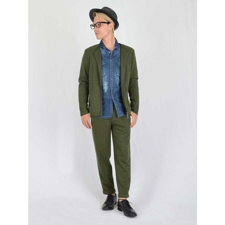 REGIEVO レジエボ ストレッチノーカラージャケット メンズ 春 夏 秋 冬 S M L LL 65501 | REGIEVO | 11