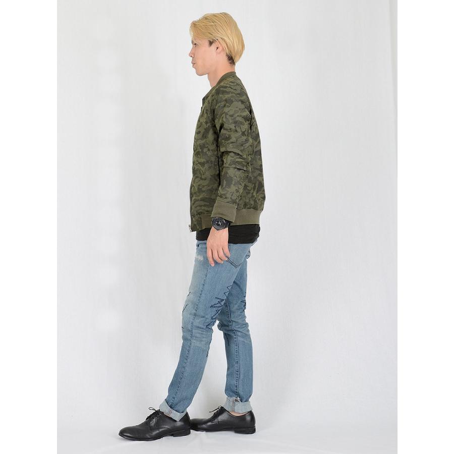 MA-1 メンズ 春 秋 カーキ ブラック 黒 S M L XL LL 2L 迷彩 カモフラ 合皮 フライトジャケット ストリート ヒップホップ REGIEVO レジエボ hk エイチケー 65504 | REGIEVO | 05