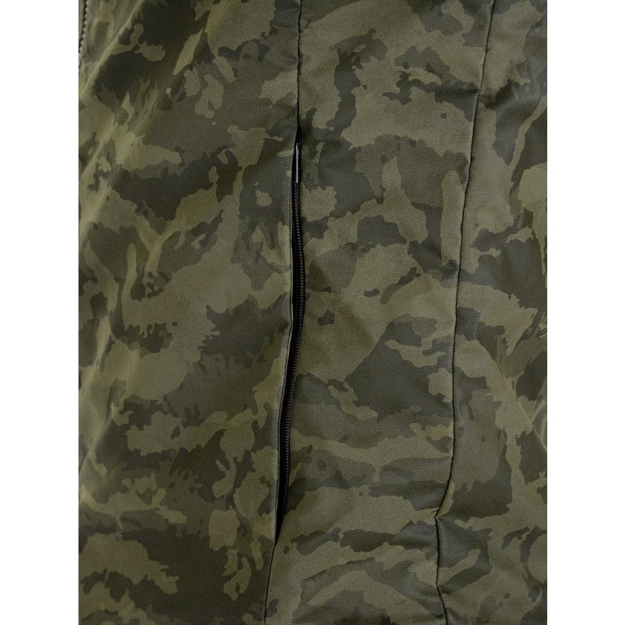 MA-1 メンズ 春 秋 カーキ ブラック 黒 S M L XL LL 2L 迷彩 カモフラ 合皮 フライトジャケット ストリート ヒップホップ REGIEVO レジエボ hk エイチケー 65504 | REGIEVO | 11