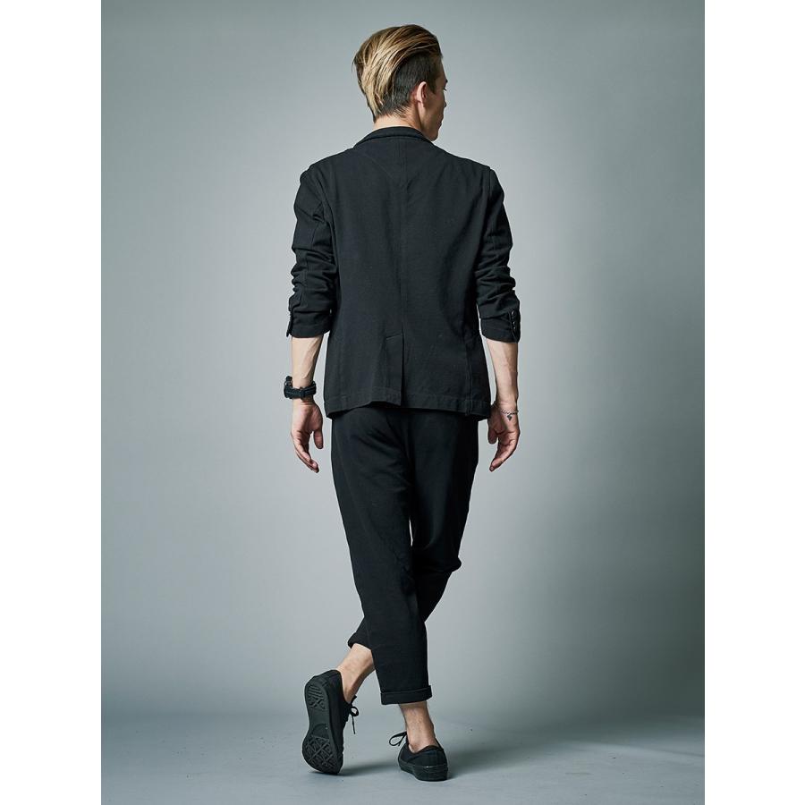 スラックス メンズ テーパード 春夏 秋冬 青 黒 ブルー ブラック 29 30 31 32 S M L Xl 2l 9分丈 アンクルパンツ ワンタック 鹿の子 ストレッチ Regievo Re メンズジャケット バッグ 鞄 のhk 通販 Yahoo ショッピング