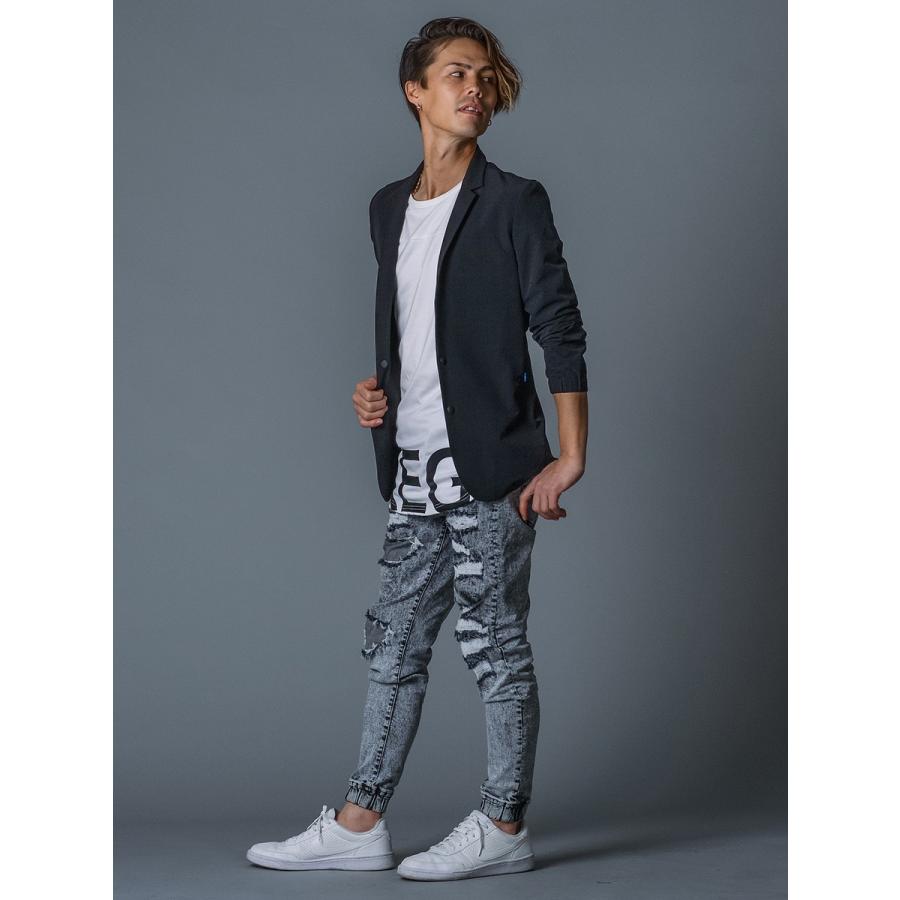 ジャケット メンズ 春夏 春 夏 秋 カジュアル ストレッチ アンコン グレー ネイビー 紺 ブラック 黒 M L XL 2L LL REGIEVO レジエボ hk エイチケー 85102 | REGIEVO | 13