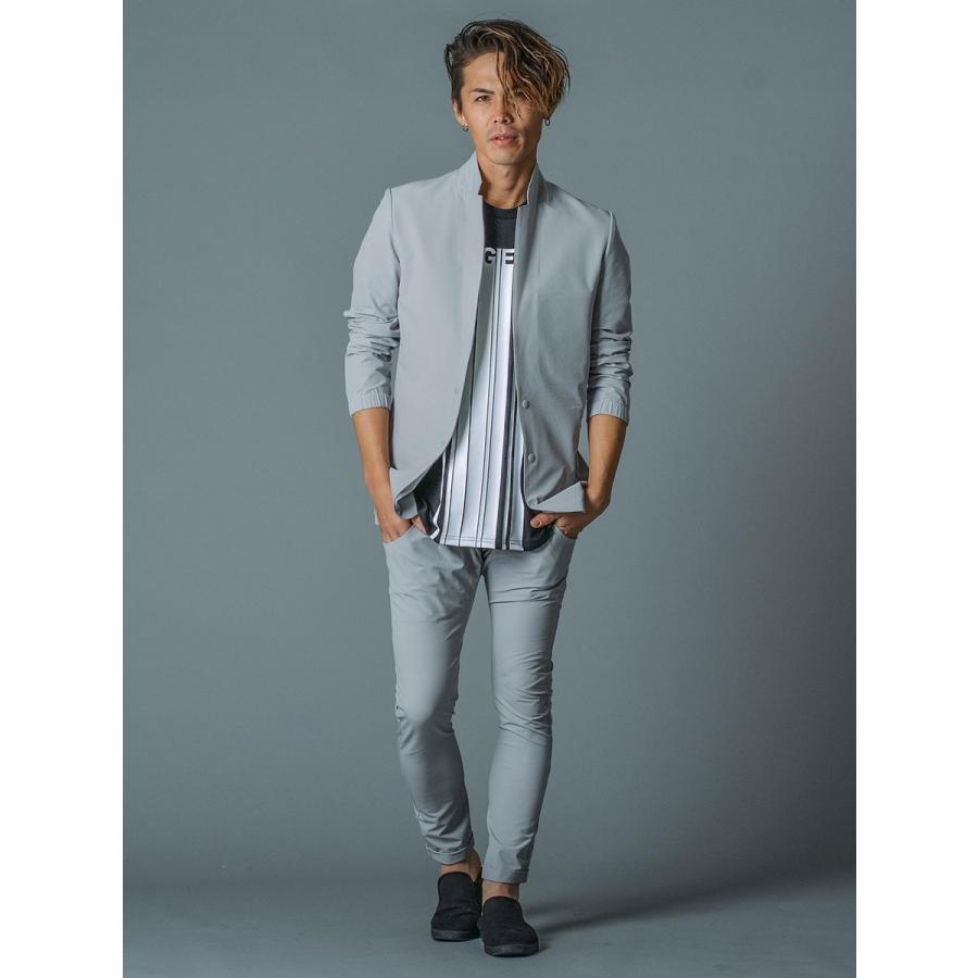 ジャケット メンズ 春夏 春 夏 秋 カジュアル ストレッチ アンコン グレー ネイビー 紺 ブラック 黒 M L XL 2L LL REGIEVO レジエボ hk エイチケー 85102 | REGIEVO | 06