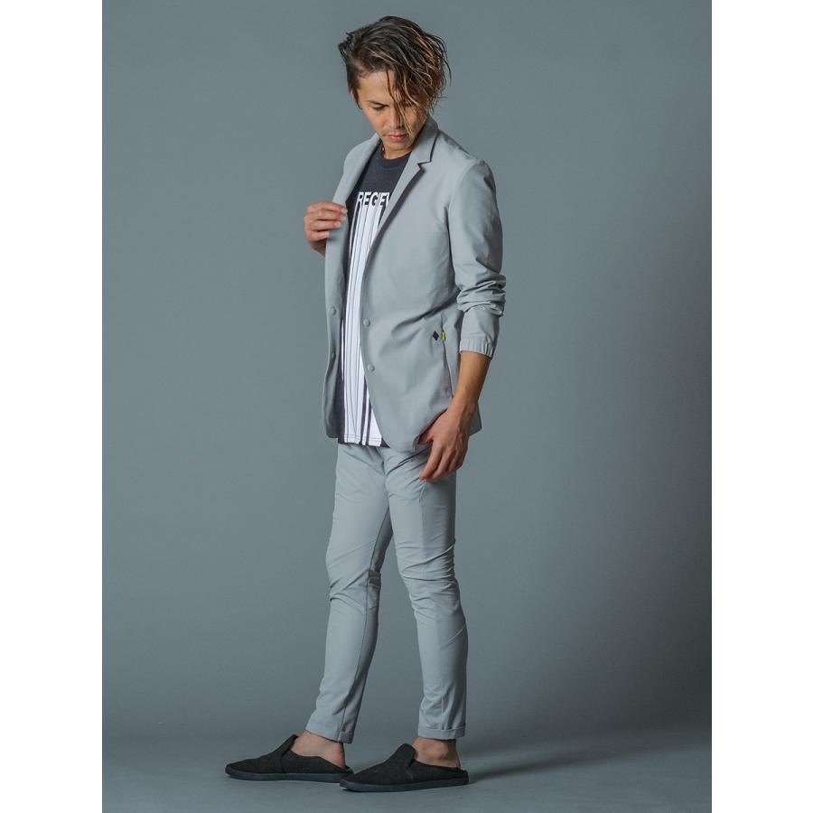 ジャケット メンズ 春夏 春 夏 秋 カジュアル ストレッチ アンコン グレー ネイビー 紺 ブラック 黒 M L XL 2L LL REGIEVO レジエボ hk エイチケー 85102 | REGIEVO | 07