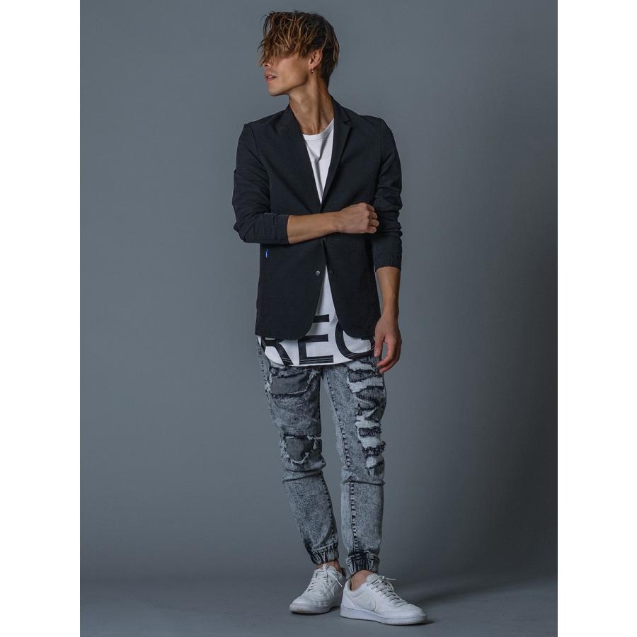 ジャケット メンズ 春夏 春 夏 秋 カジュアル ストレッチ アンコン グレー ネイビー 紺 ブラック 黒 M L XL 2L LL REGIEVO レジエボ hk エイチケー 85102 | REGIEVO | 12