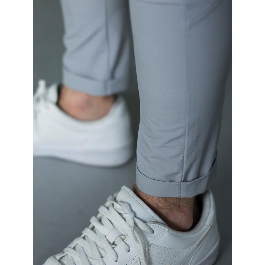 ジョガーパンツ メンズ スリム スポーツ グレー ネイビー ブラック 紺 黒 S M L XL 2L 29 30 31 32 イージー ストレッチ 春夏 秋冬 REGIEVO レジエボ 85103 | REGIEVO | 17