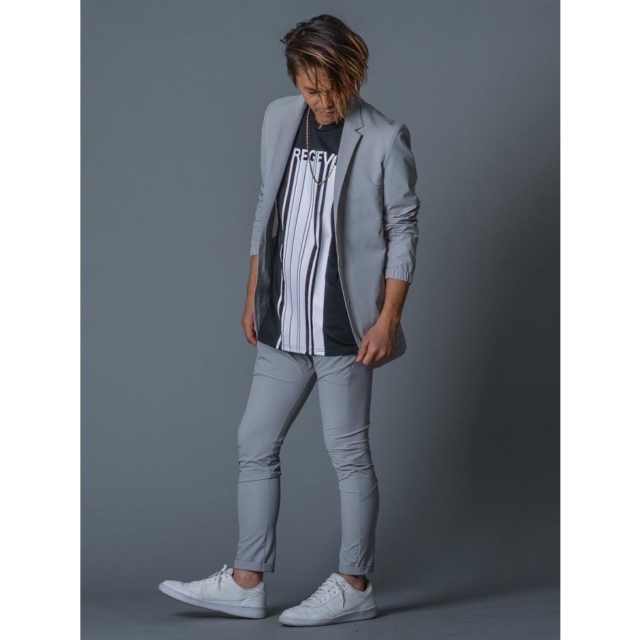 ジョガーパンツ メンズ スリム スポーツ グレー ネイビー ブラック 紺 黒 S M L XL 2L 29 30 31 32 イージー ストレッチ 春夏 秋冬 REGIEVO レジエボ 85103 | REGIEVO | 07