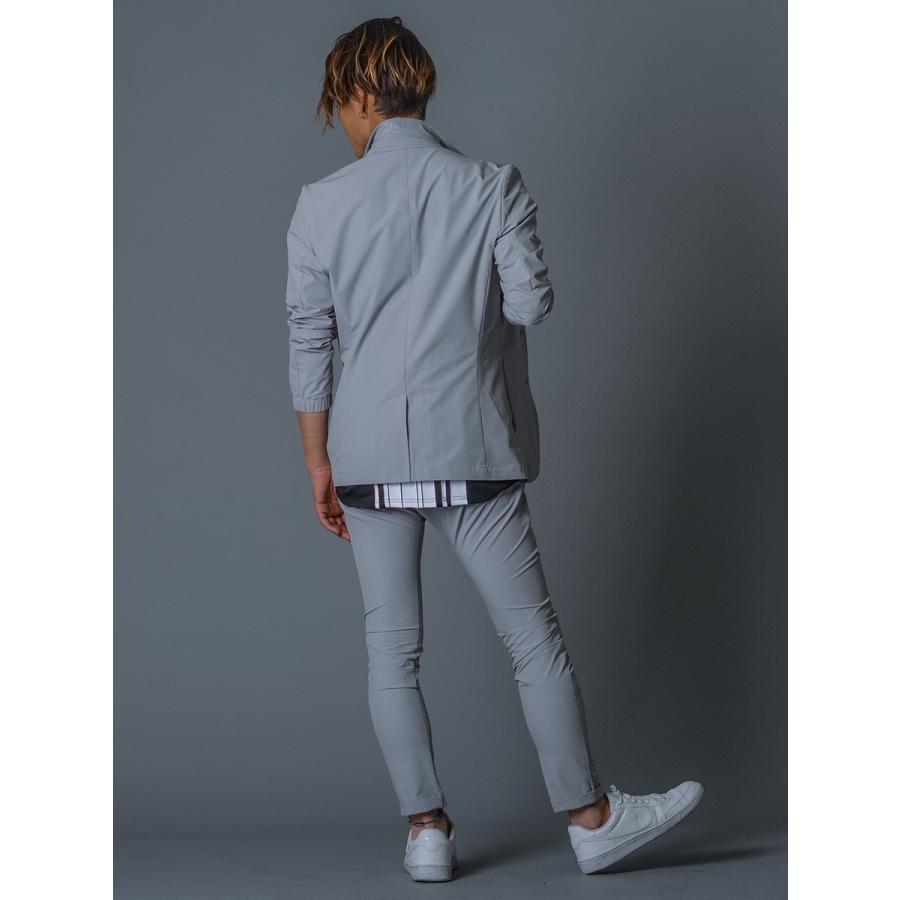 ジョガーパンツ メンズ スリム スポーツ グレー ネイビー ブラック 紺 黒 S M L XL 2L 29 30 31 32 イージー ストレッチ 春夏 秋冬 REGIEVO レジエボ 85103 | REGIEVO | 08