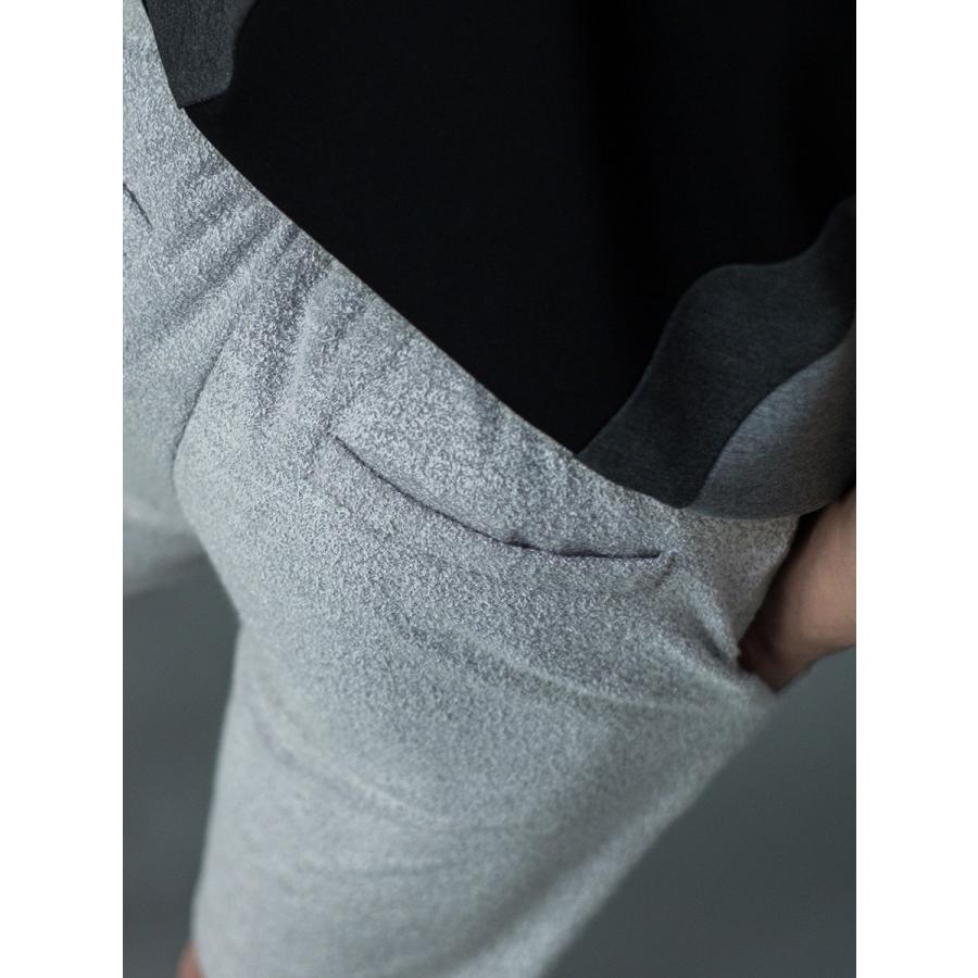 ハーフパンツ ショートパンツ メンズ パイル アイボリー グレー ブラック S M L XL 2L スポーティー REGIEVO レジエボ | REGIEVO | 16