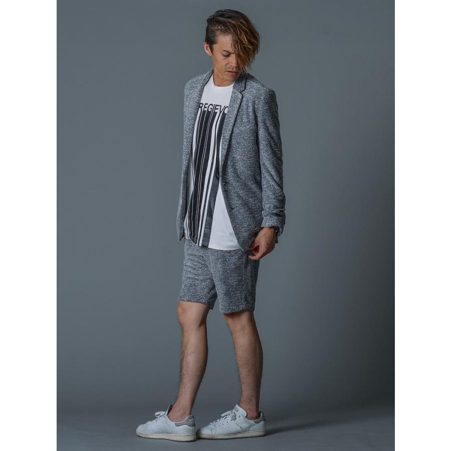 ハーフパンツ ショートパンツ メンズ パイル アイボリー グレー ブラック S M L XL 2L スポーティー REGIEVO レジエボ | REGIEVO | 10