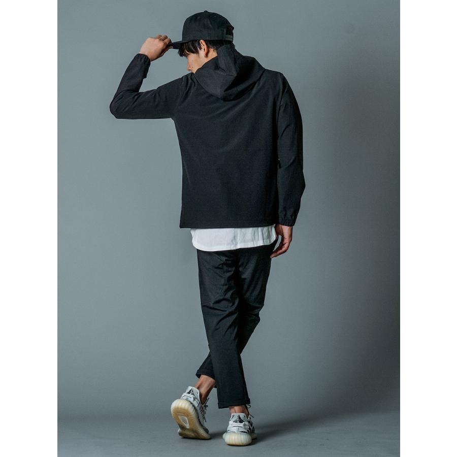 パーカー メンズ 春 秋 冬 白 黒 ホワイト グレー ブラック M L XL 2L LL プルパーカー プルオーバー 切替 ブロッキング 市松模様 REGIEVO レジエボ 85114 | REGIEVO | 14