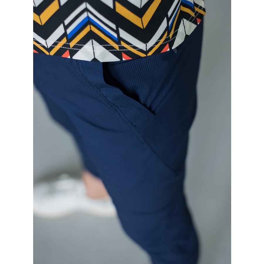 スラックス メンズ テーパード 春夏 秋冬 紺 黒 ネイビー ブラック 29 30 31 S M L 9分丈 アンクルパンツ ジャガード ストレッチ イージー REGIEVO 85136 | REGIEVO | 11