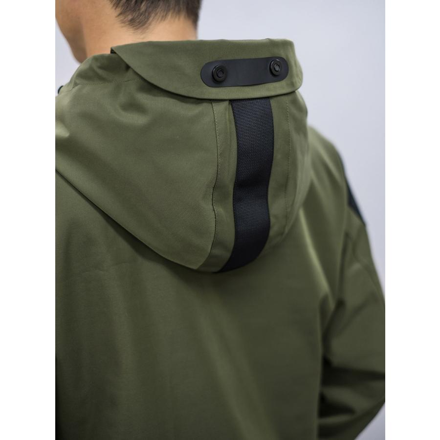 マウンテンパーカー マンパー メンズ 春 秋 冬 レッド 赤 カーキ ブラック 黒 S M L XL 2L LL フード 止水 切替 カジュアル スポーティー REGIEVO hk 85503 | REGIEVO | 16