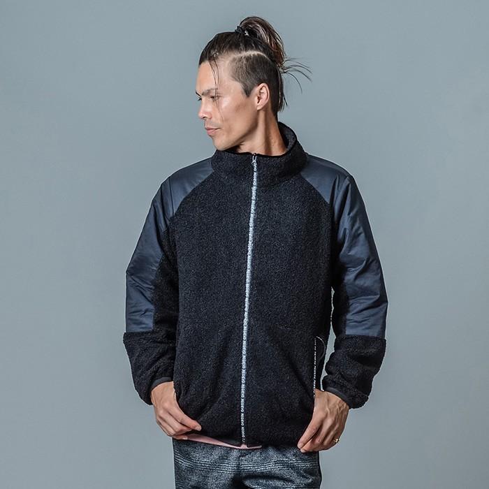 マウンテンジャケット メンズ 春 秋 冬 レッド 赤 グレー ブラック 黒 S M L XL 2L フルジップ スタンドカラー カジュアル スポーティー REGIEVO hk 85508 | REGIEVO | 05