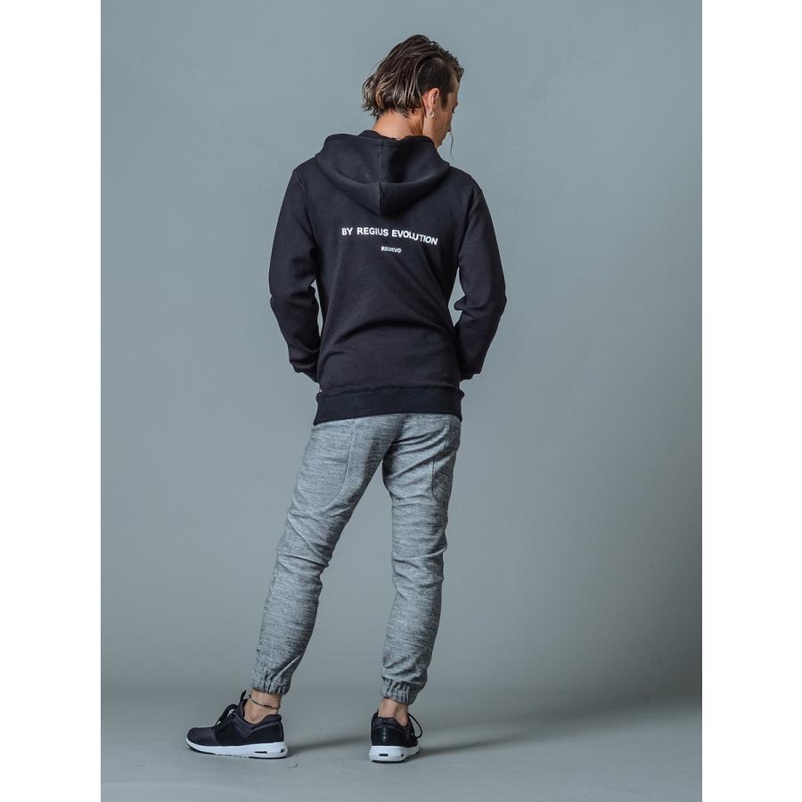パーカー メンズ 春 秋 冬 白 黒 ホワイト グレー ブラック S M L XL 2L LL ロゴ プリント プルパーカー プルオーバー ストレッチ REGIEVO レジエボ 85512 | REGIEVO | 14