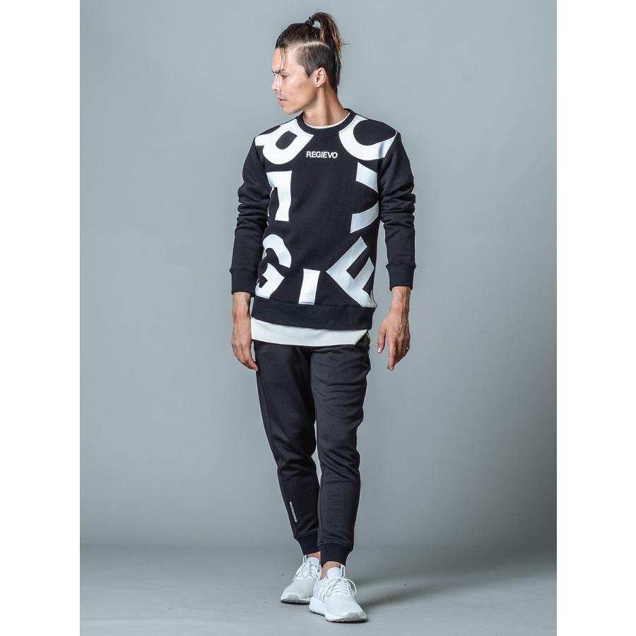 スウェットパンツ ジョガーパンツ メンズ スリム スポーツ グレー ブラック 黒 S M L XL 2L 29 30 31 32 イージー ストレッチ REGIEVO レジエボ 85514 | REGIEVO | 07