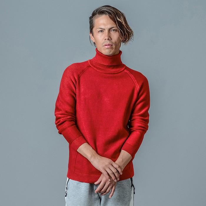 ニット メンズ 秋 冬 春 セーター ホワイト レッド ブラック 白 赤 黒 S M L Xl 2l Ll 無地 タートルネック ラグラン Regievo レジエボ Hk エイチケー Re メンズジャケット バッグ 鞄 のhk 通販 Yahoo ショッピング