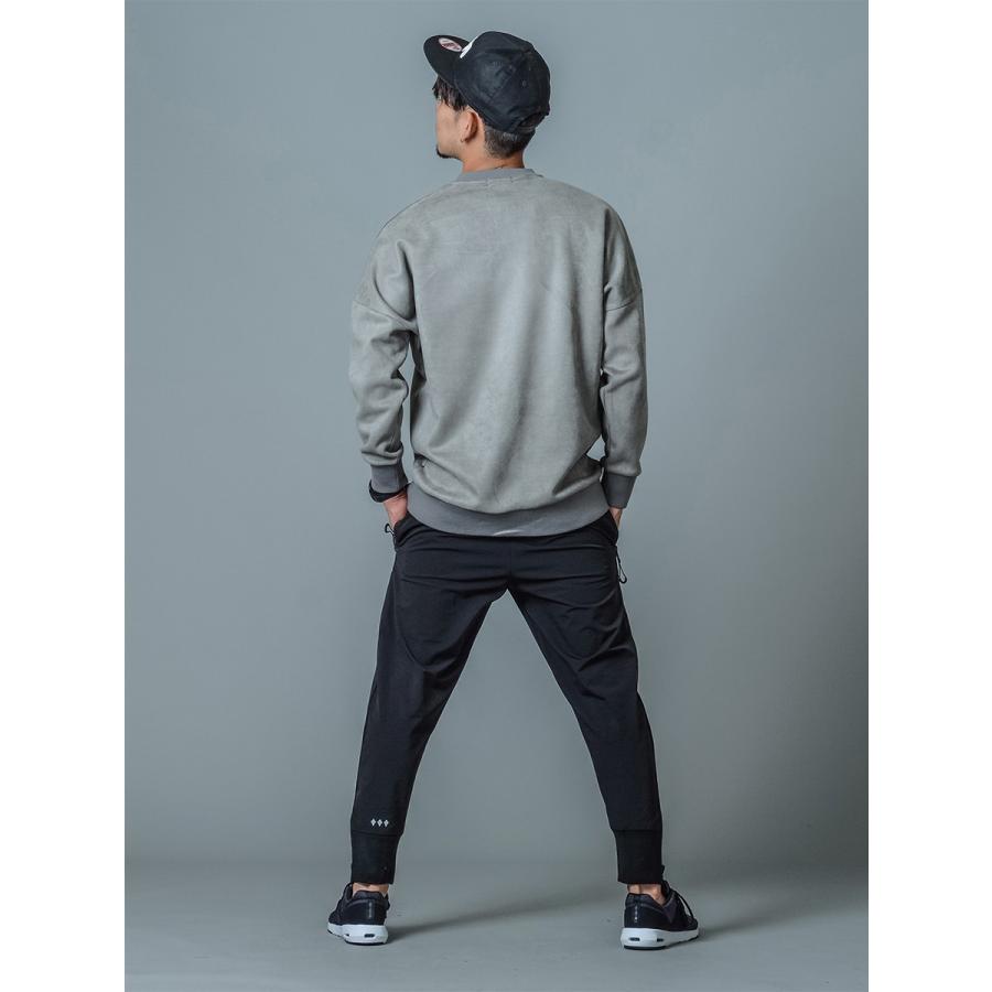 トレーナー メンズ ビッグシルエット 無地 グレー ピンク ブラック テラコッタ モカ 黒 S M L XL 2L LL 秋冬 春 スウェード REGIEVO レジエボ 85519 | REGIEVO | 21