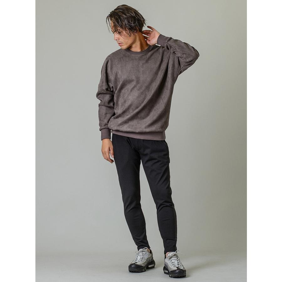 トレーナー メンズ ビッグシルエット 無地 グレー ピンク ブラック テラコッタ モカ 黒 S M L Xl 2l Ll 秋冬 春 スウェード Regievo レジエボ Re メンズジャケット バッグ 鞄 のhk 通販 Yahoo ショッピング
