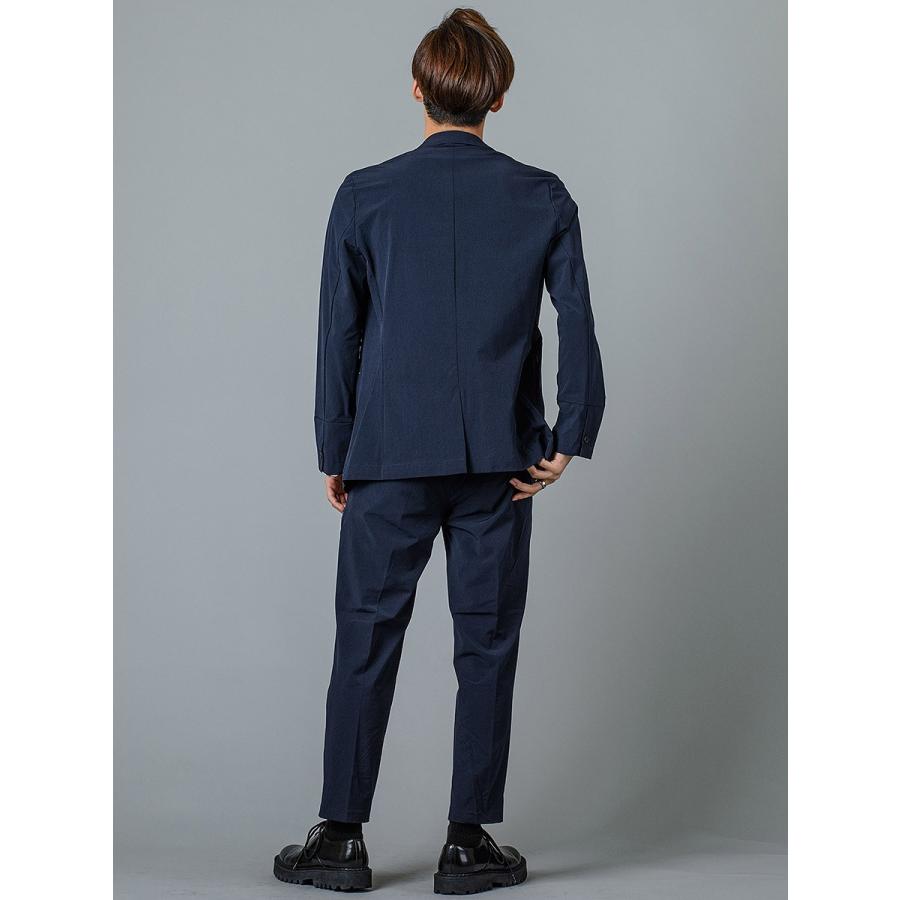 ジャケット メンズ ビジネス 春夏 秋冬 ネイビー ブラック 紺 黒 S M L XL テーラード ナローカラー アンコン REGIEVO レジエボ 95100 | REGIEVO | 09