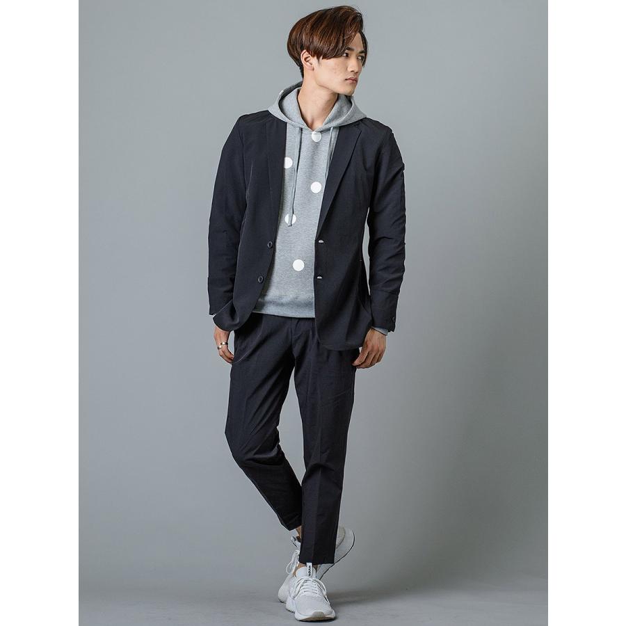 ジャケット メンズ ビジネス 春夏 秋冬 ネイビー ブラック 紺 黒 S M L XL テーラード ナローカラー アンコン REGIEVO レジエボ 95100 | REGIEVO | 10