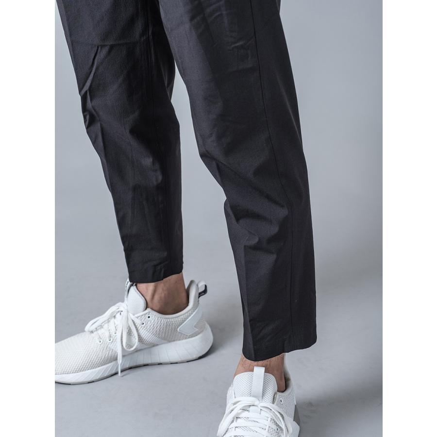 スラックス メンズ テーパード 春夏 秋冬 紺 黒 ネイビー ブラック 29 30 31 32 S M L XL 2L LL 9分丈 アンクルパンツ ツータック シャーリング REGIEVO 95101 | REGIEVO | 11