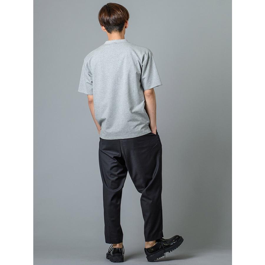 スラックス メンズ ワイド 春夏 秋冬 黒 グレー ブラック 29 30 31 S M L 9分丈 アンクルパンツ ツータック ストレッチ ビッグシルエット Regievo Re メンズジャケット バッグ 鞄 のhk 通販 Yahoo ショッピング