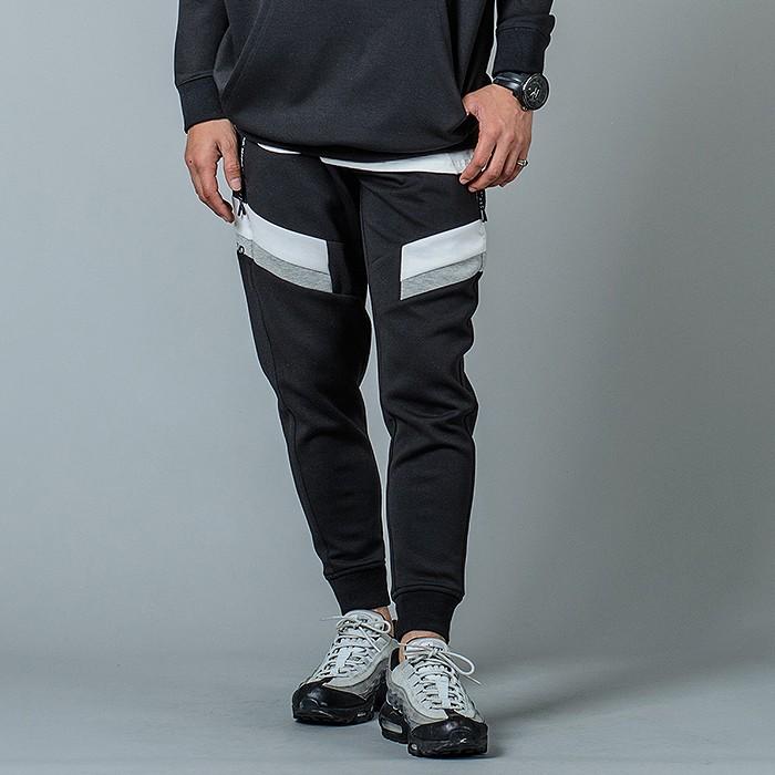 スウェットパンツ ジョガーパンツ メンズ スポーツ グレー ブラック 黒 S M L Xl 2l 29 30 31 32 ライン イージー ストレッチ スエット Regievo レジエボ Re メンズジャケット バッグ 鞄 のhk 通販 Yahoo ショッピング