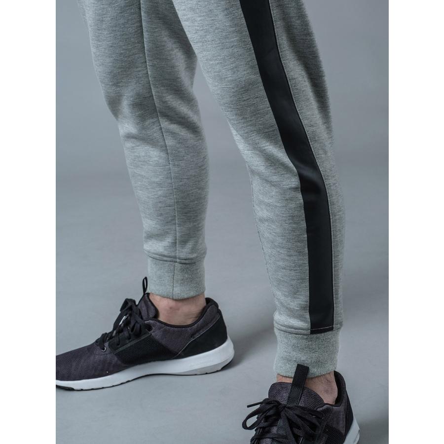 スウェットパンツ ジョガーパンツ メンズ スポーツ グレー ブラック 黒 S M L XL 2L 29 30 31 32 ライン イージー ストレッチ スエット REGIEVO レジエボ 95112 | REGIEVO | 13