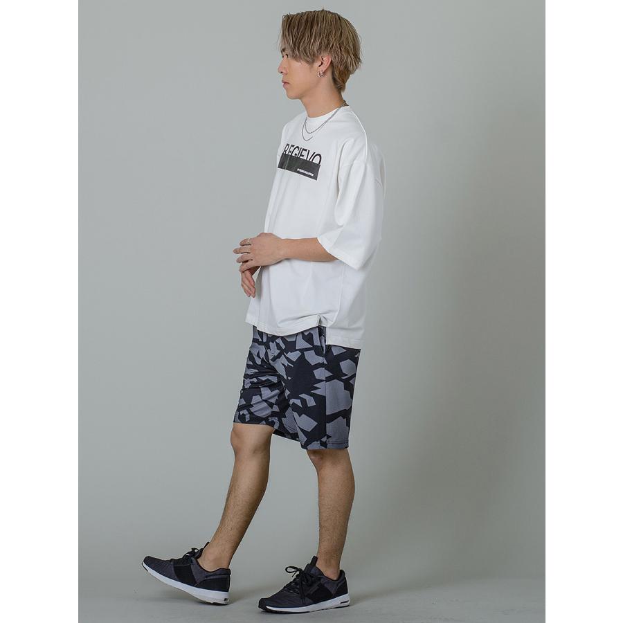 RHC グレー ショートパンツ ロゴ入り Bibian 比比昂- 最終出品RHC☆旧ロゴハーフパンツ☆グレーL