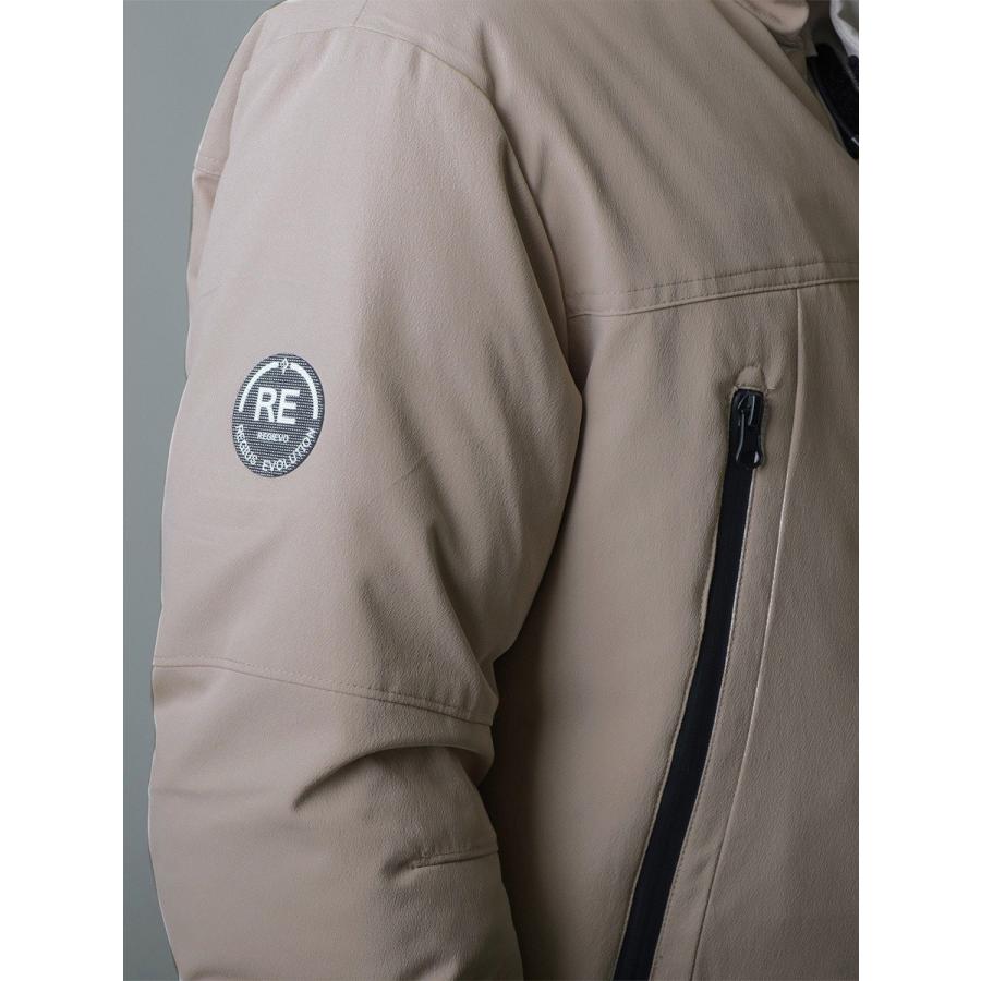 ダウンジャケット メンズ 軽量 グレージュ ブラック 黒 L XL 2L LL ダウン70% 撥水 REGIEVO レジエボ hk エイチケー 95504 | REGIEVO | 14