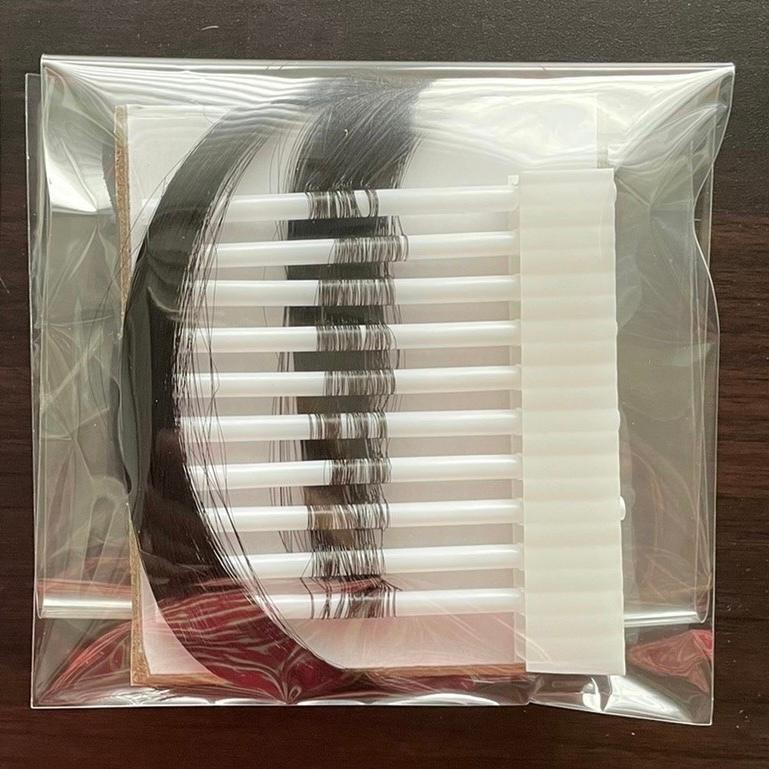 増毛エクステ耐熱ファイバー毛、人工毛、エアエク、ヘアループ、EXROOP