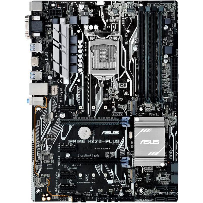 ASUSTeK Intel H270搭載 マザーボード LGA1151対応 PRIME H270-PLUS