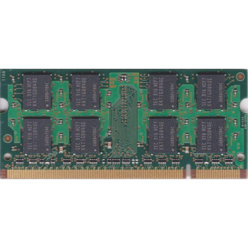 Samsung純正 ノートPC用 M470T5663EH3-CF7 2GB DDR2 PC2-6400対応 200 SODIMM ...