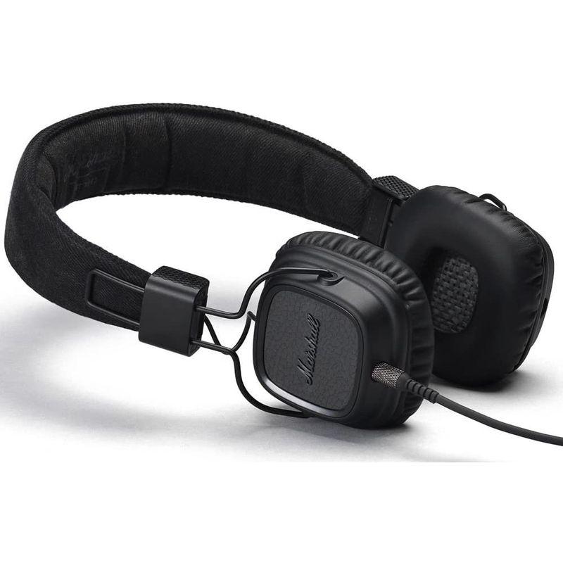 Marshall Major II Pitch Black Headphones 04091114 並行輸入品