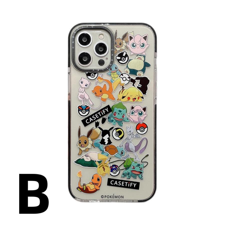 トレフォイル 可愛いポケモンキャラクターのiPhoneケースcasetify