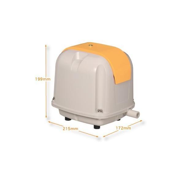 安永エアポンプ 安永 浄化槽 ブロワー エアーポンプ AP-100F 100L/min