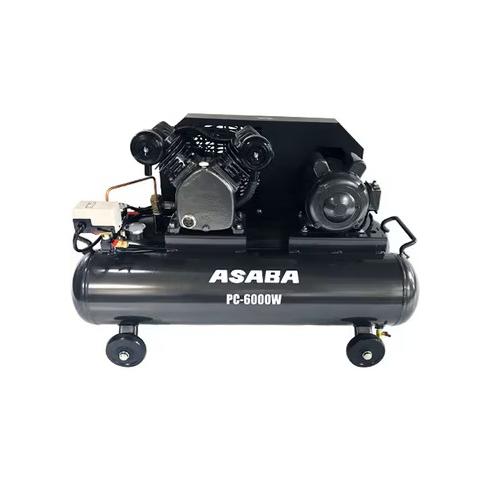 麻場 エアコンプレッサー 100v 60L ベルト式 エアーコンプレッサー