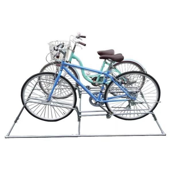 南栄 自転車スタンド サイクルスタンド 2台用 屋外 室内 おしゃれ 転倒防止 強風 コンクリート バイシクルストッパー BIS2_2